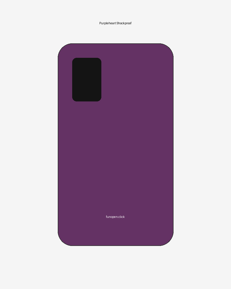 Purpleheart Shockproof