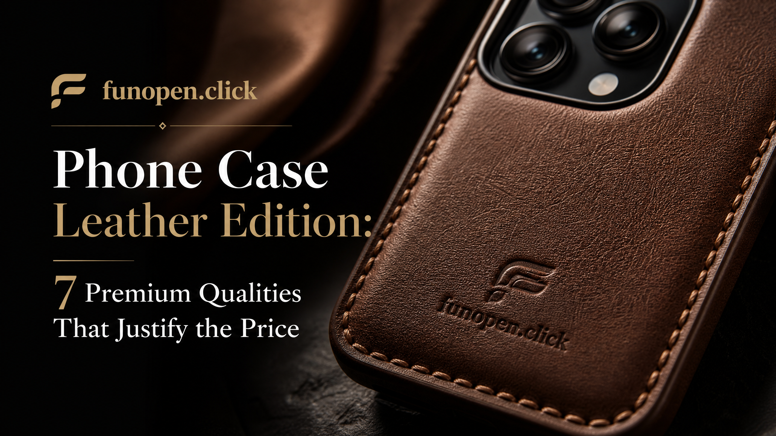 funopen.click Phone Case Leather Edition: 7 Premium Qualities That Justify the Price