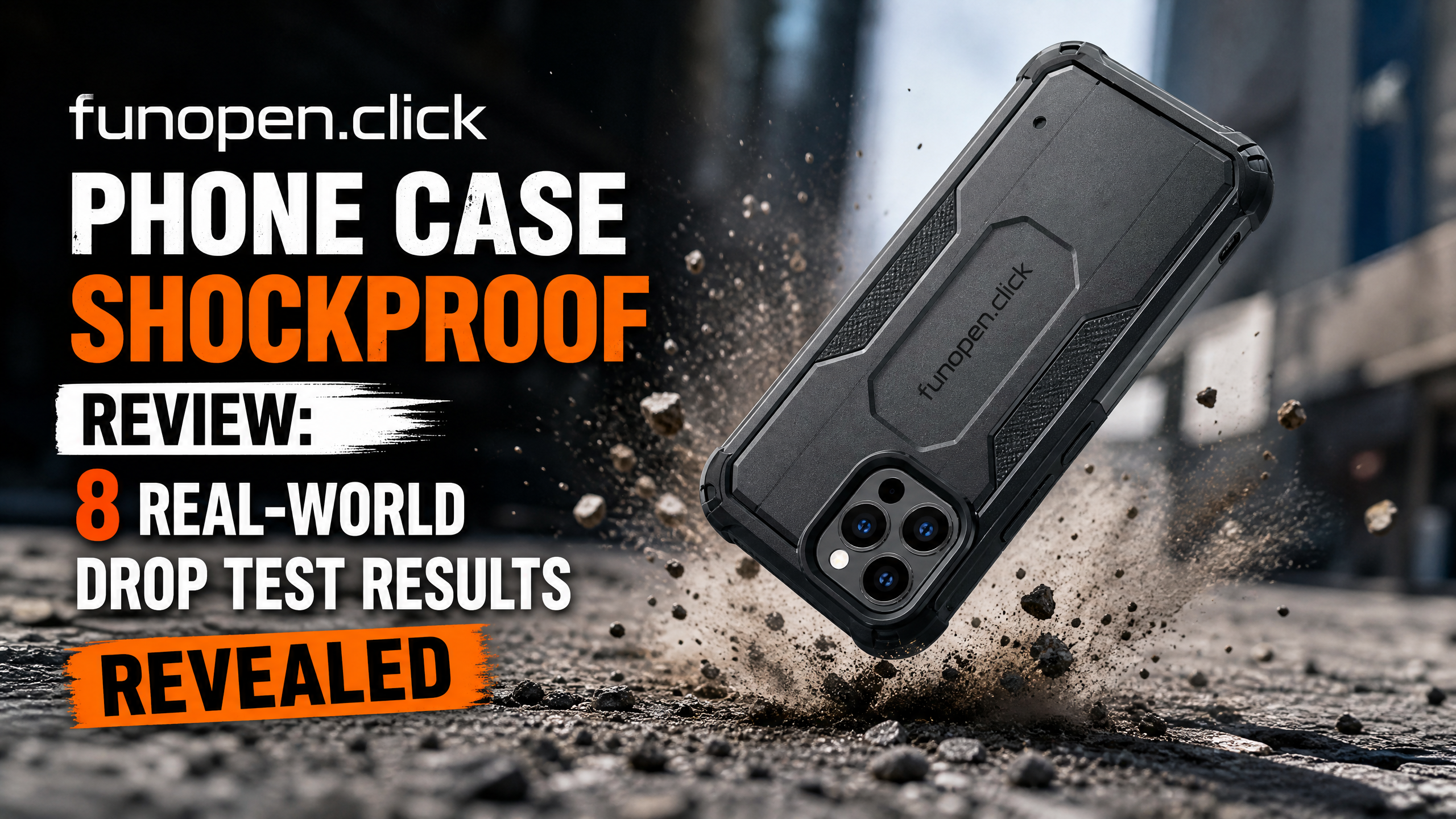 funopen.click Phone Case Shockproof Review: 8 Real-World Drop Test Results Revealed